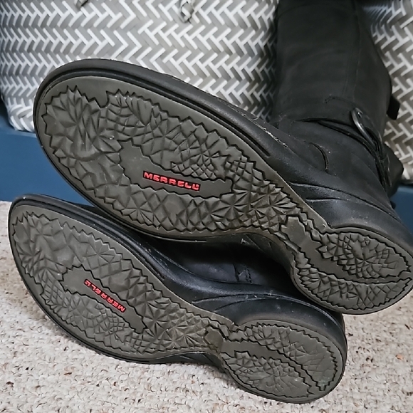 Black Over the Knee Boots - Picture 4 of 4